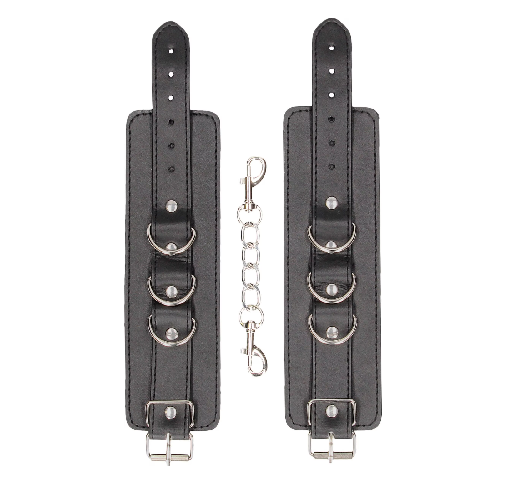 Menottes en cuir pour main ou chevilles par Ouch!