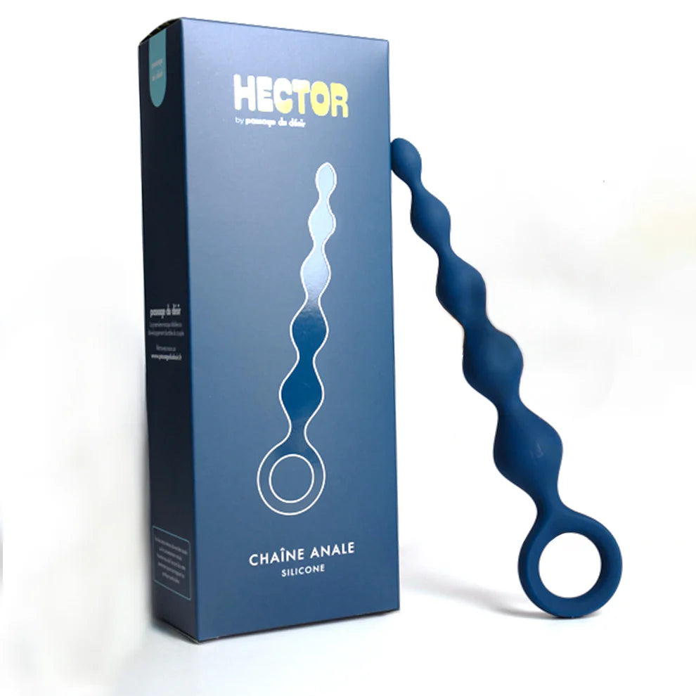 Chaîne anale en silicone by Hector