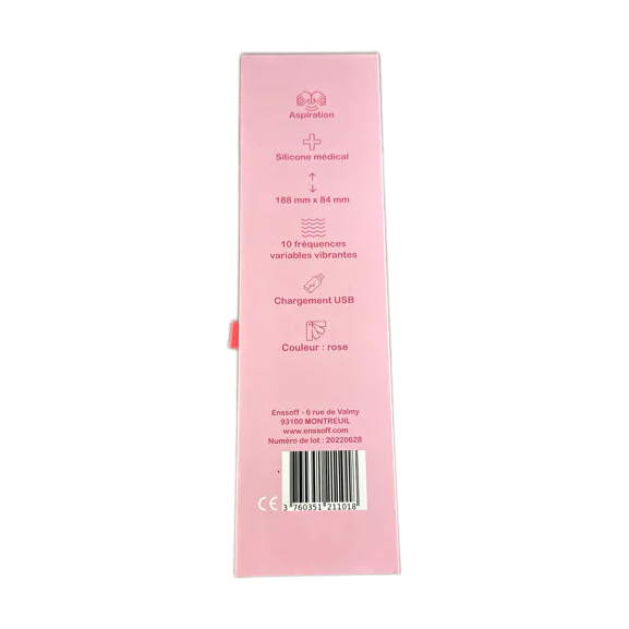 Rosa, le double stimulateur clitoridien et point G de Coq'in