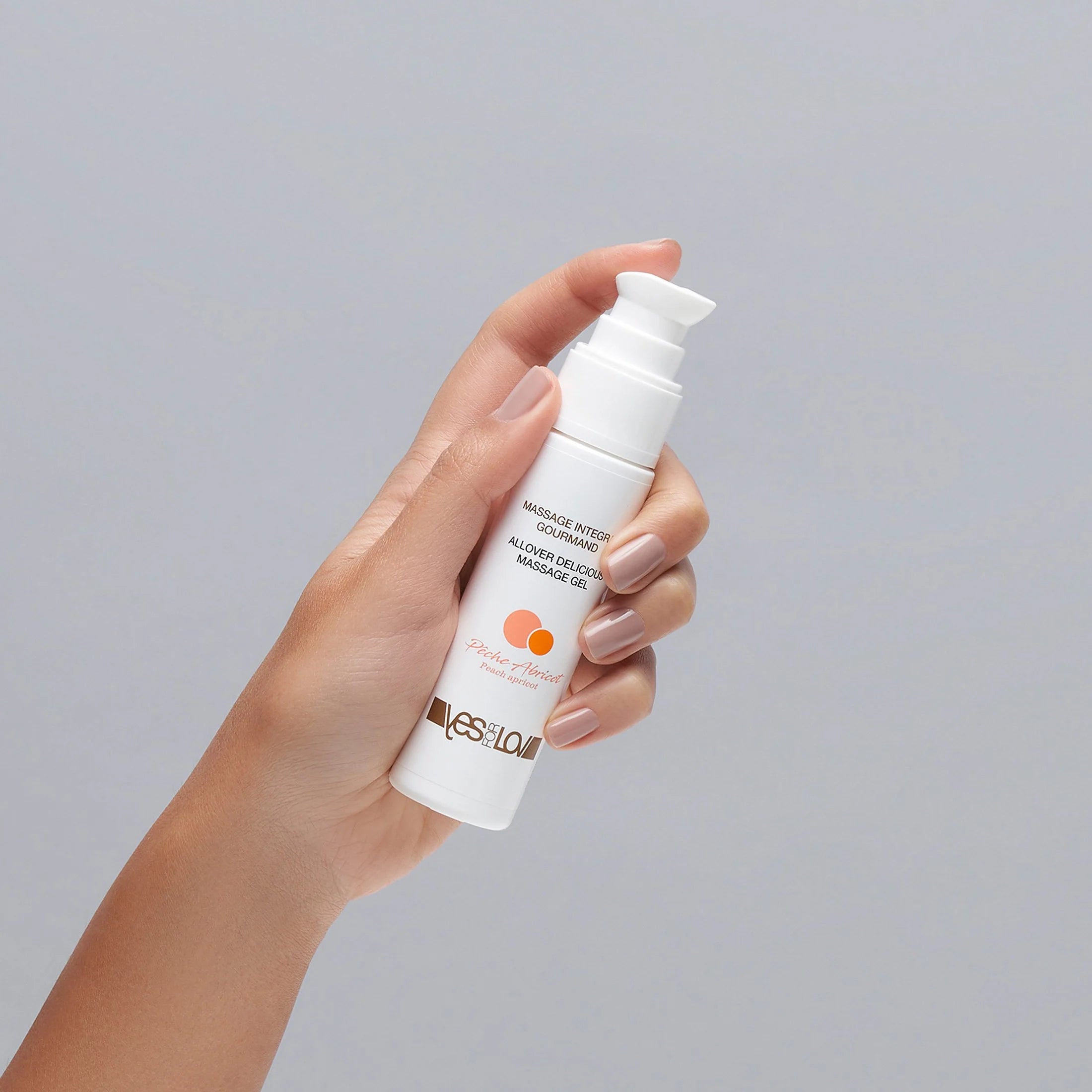 Massage intégral et lubrifiant gourmand - Pêche Abricot