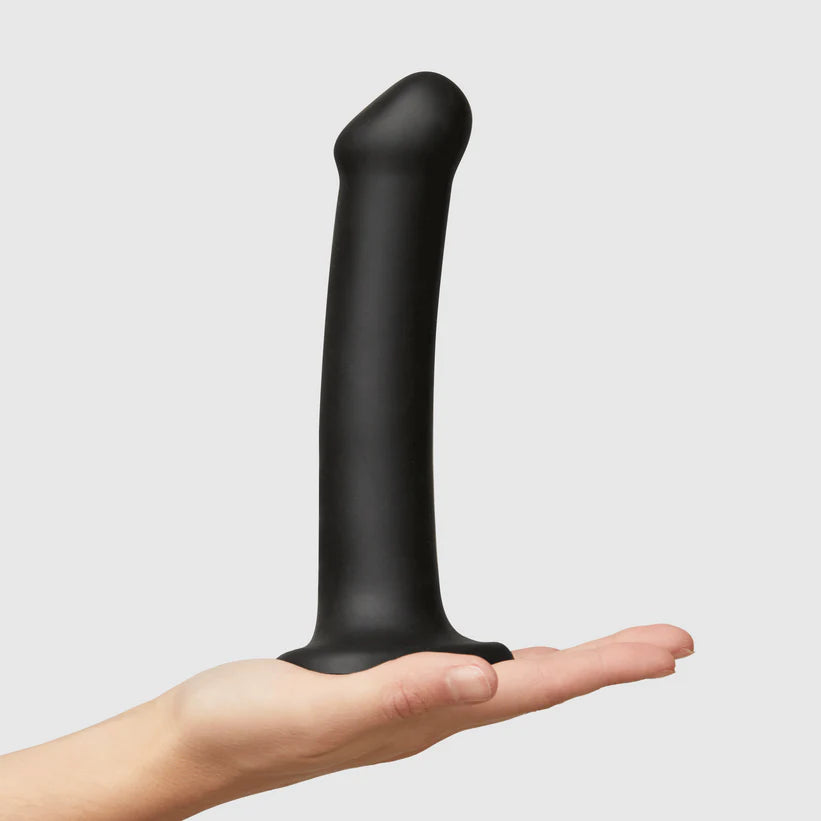 Dildo semi réaliste ventouse, compatible harnais