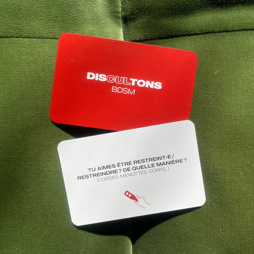Jeu Discultons BDSM