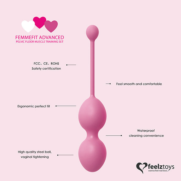 FemmeFit Advanced, les boules de Kegel de Feelztoys