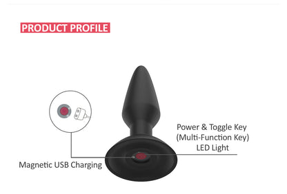 Plug vibrant et connecté Equinox