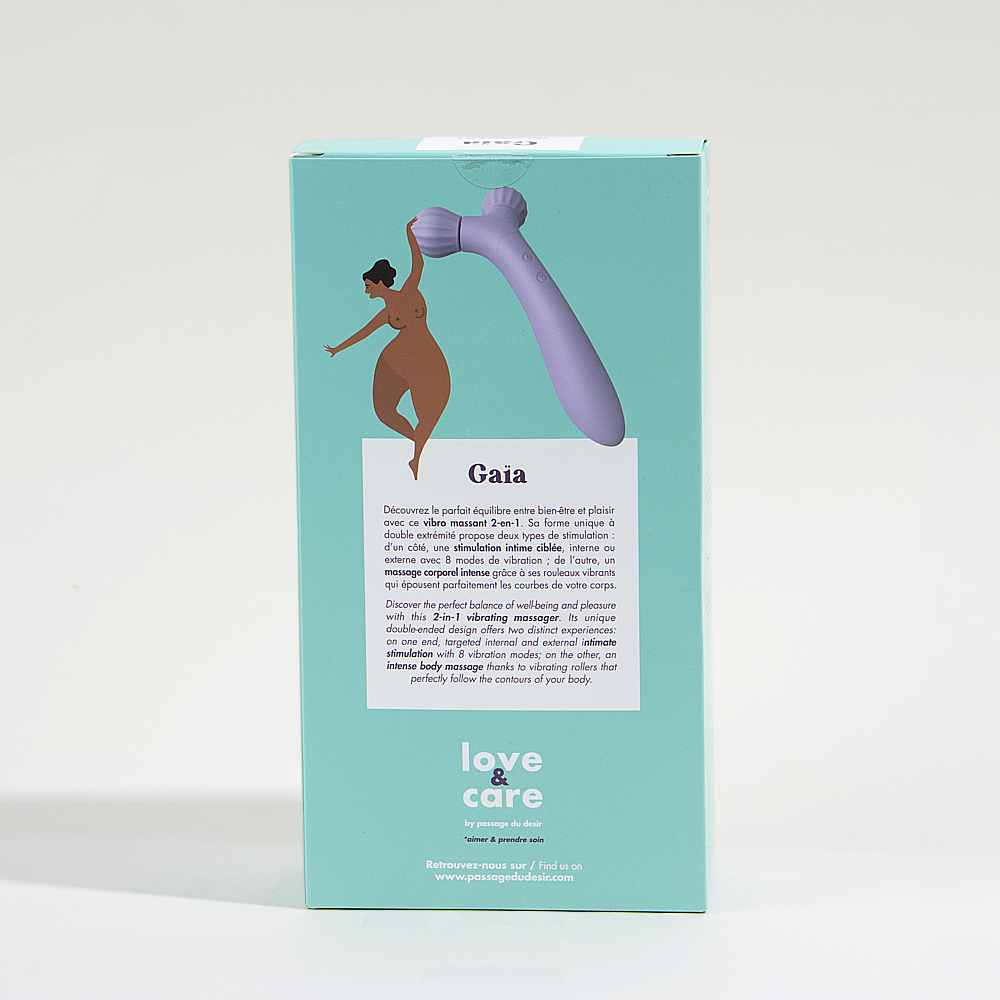 Vibro massant 2-en-1 Gaïa Love&Care