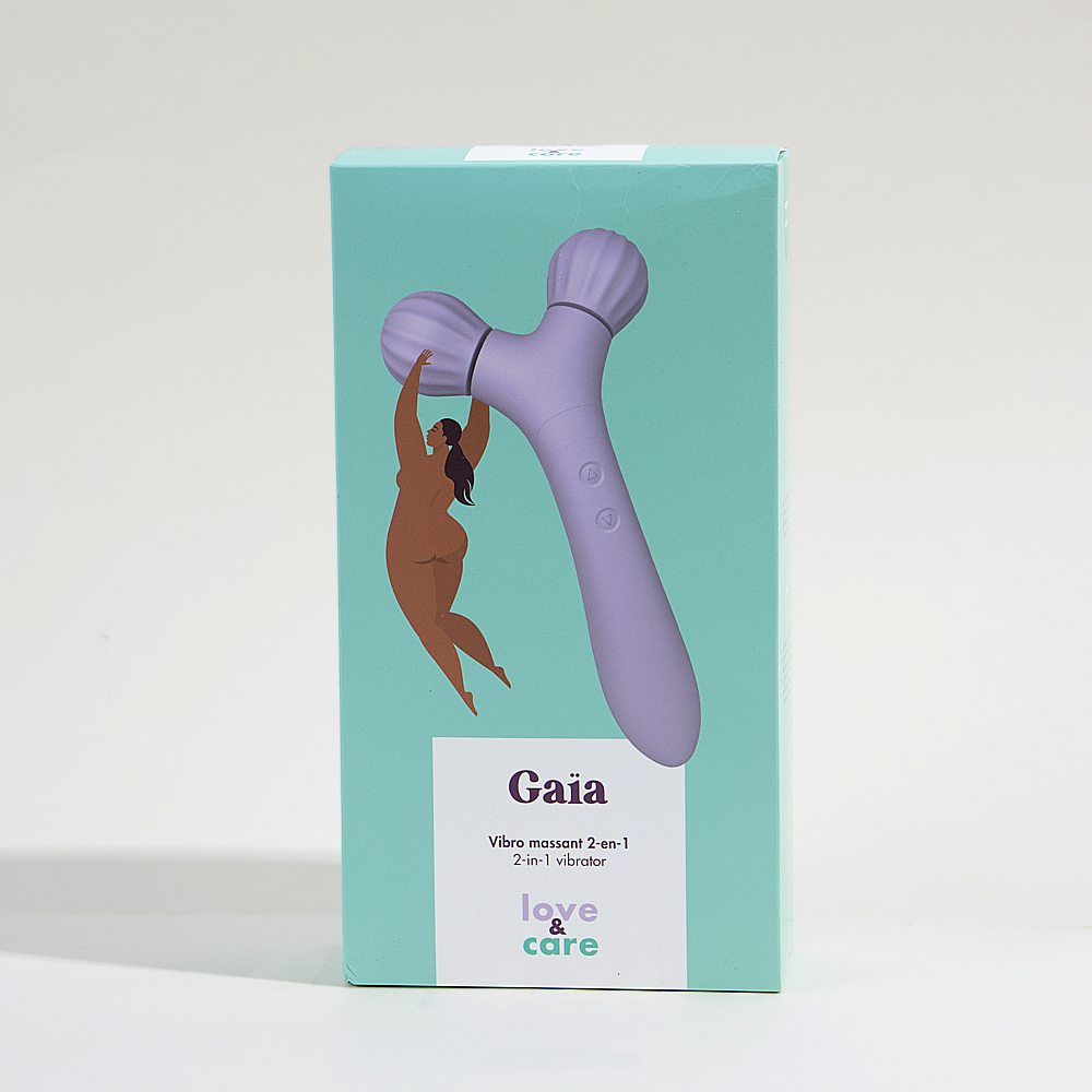 Vibro massant 2-en-1 Gaïa Love&Care