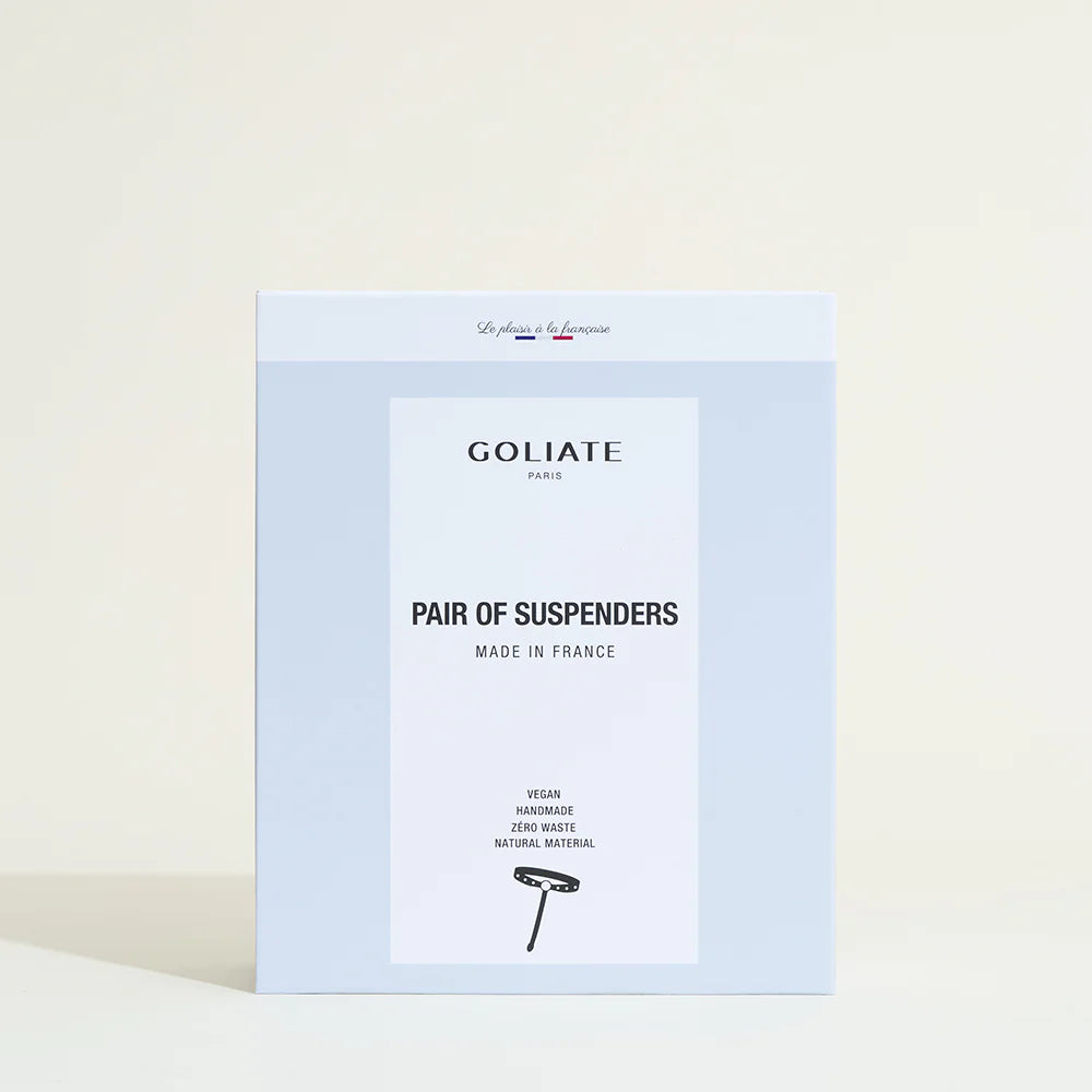 Porte jarretelles en cuir vegan de Goliate