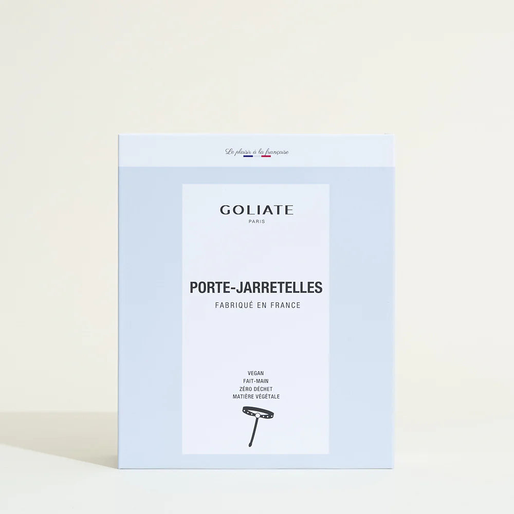Porte jarretelles en cuir vegan de Goliate