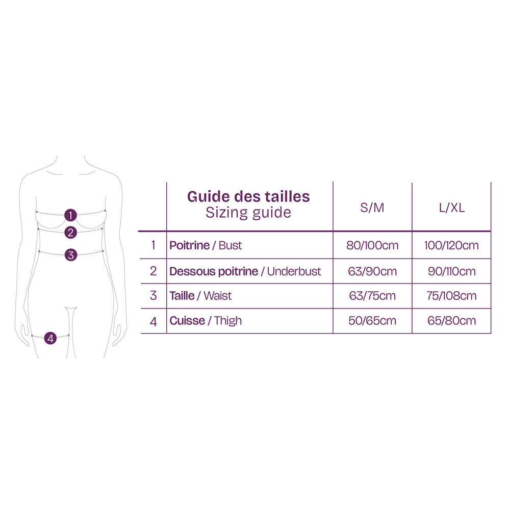 Body ouvert à dentelle Aude
