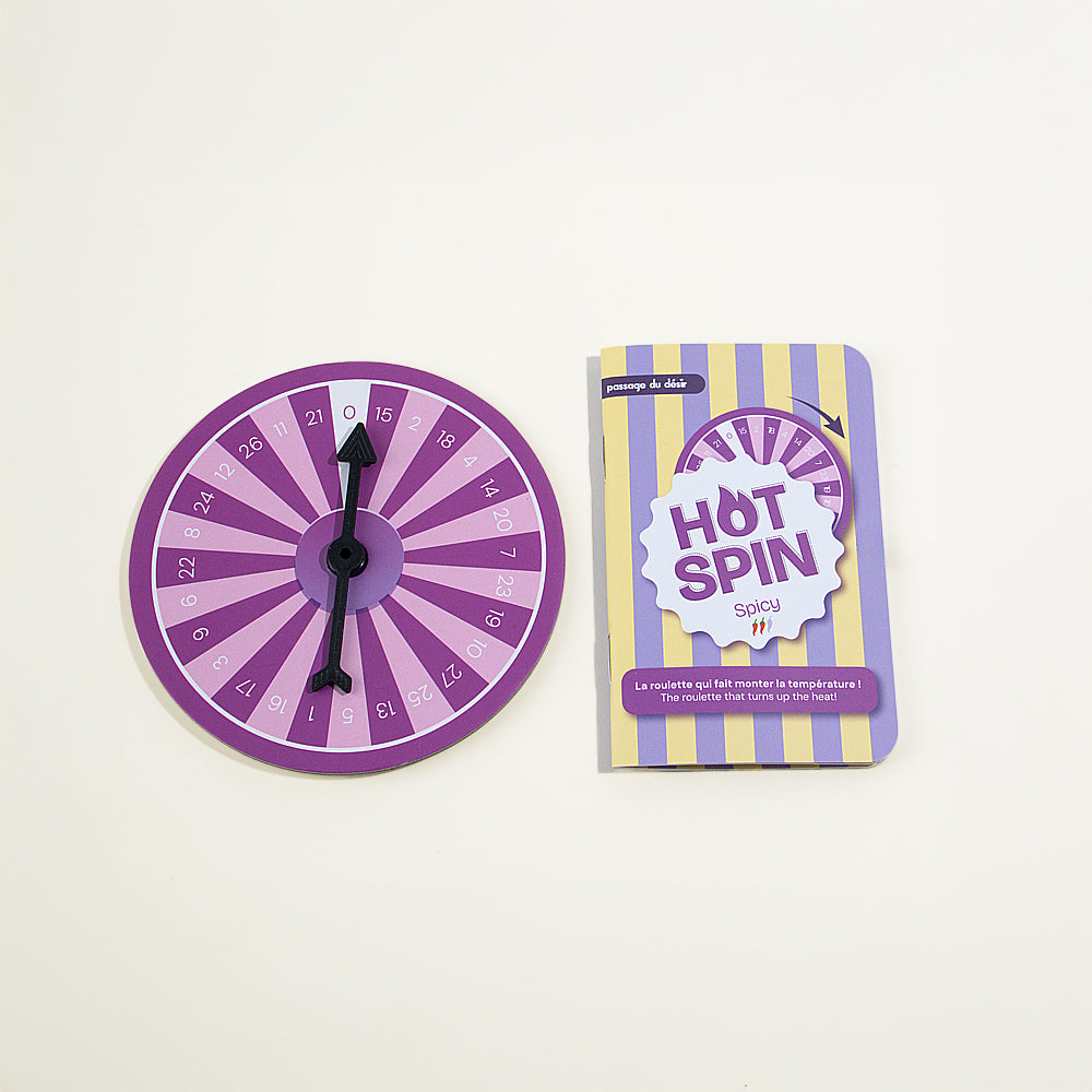 Hot Spin Spicy, le jeu pour couples de Passage du Désir