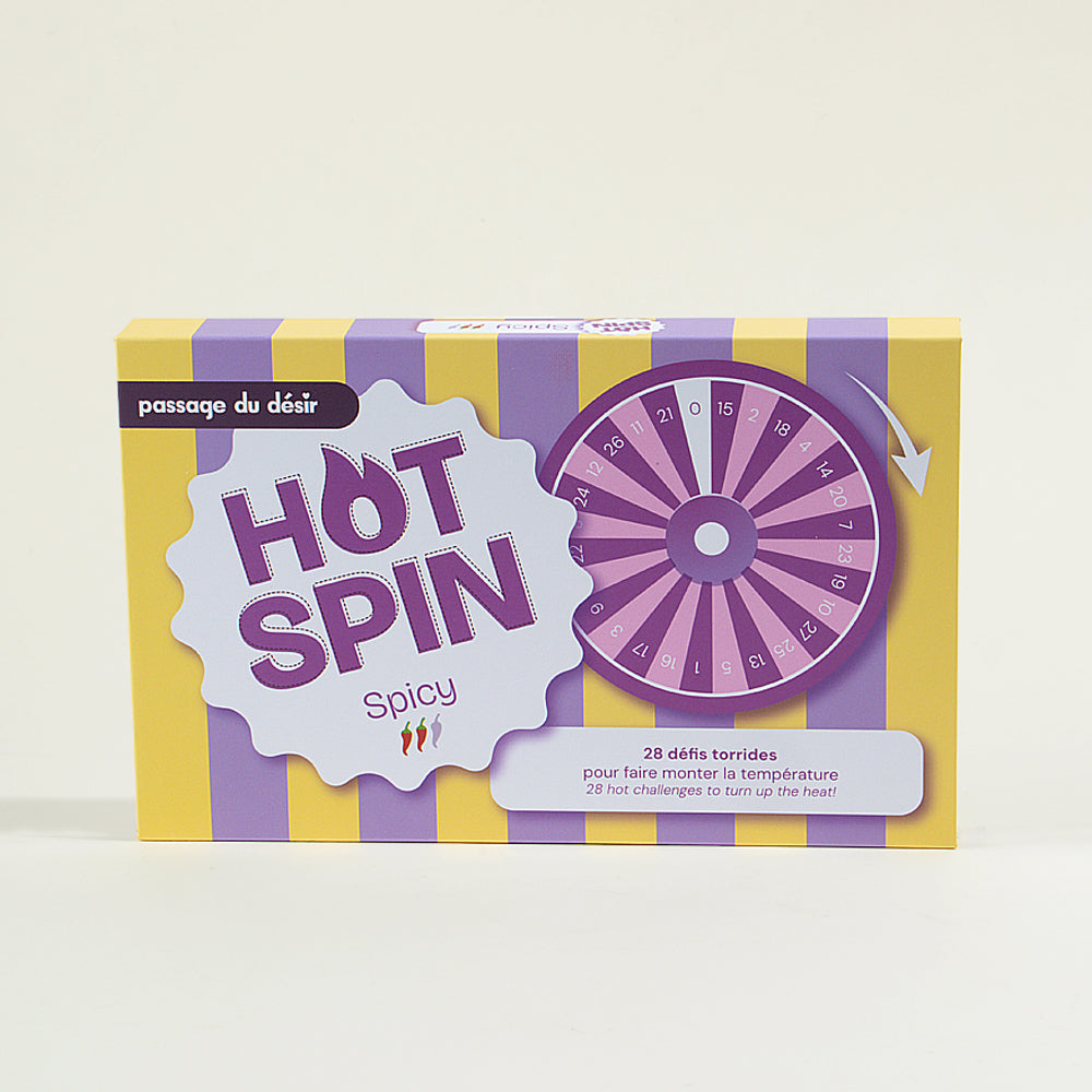 Hot Spin Spicy, le jeu pour couples de Passage du Désir