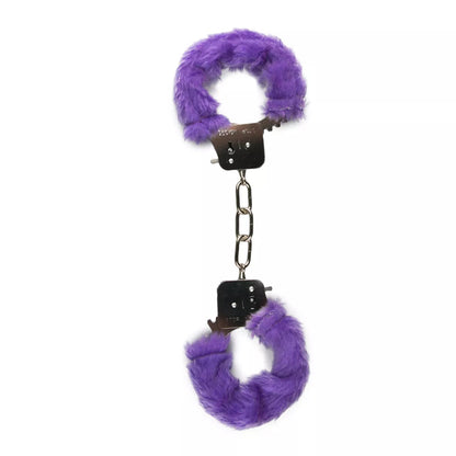 Menottes avec fourrure violette