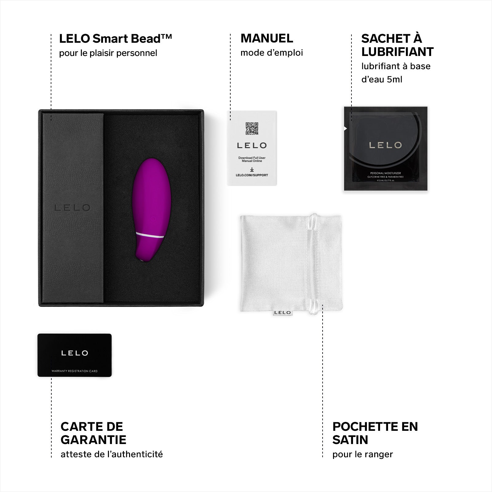 Boule de geisha Luna Smart Bead de Lelo