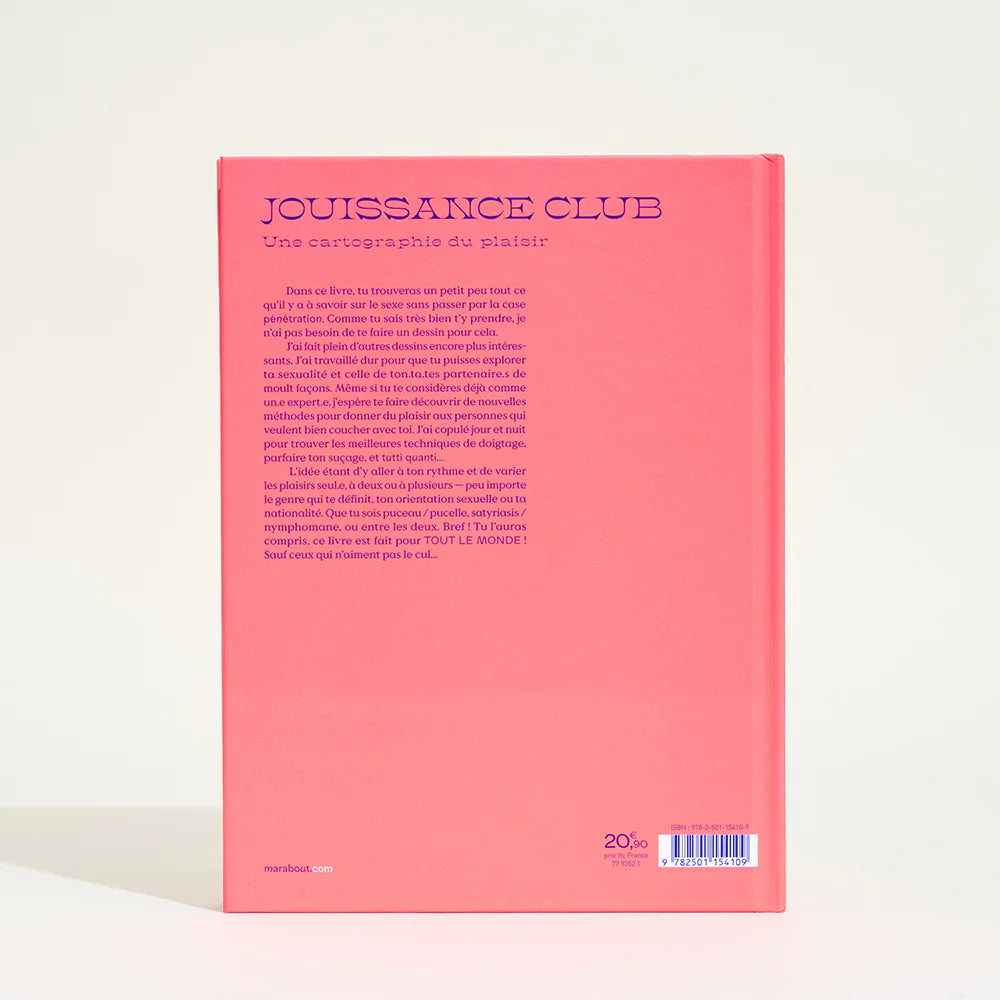 Livre Jouissance club - Edition de luxe