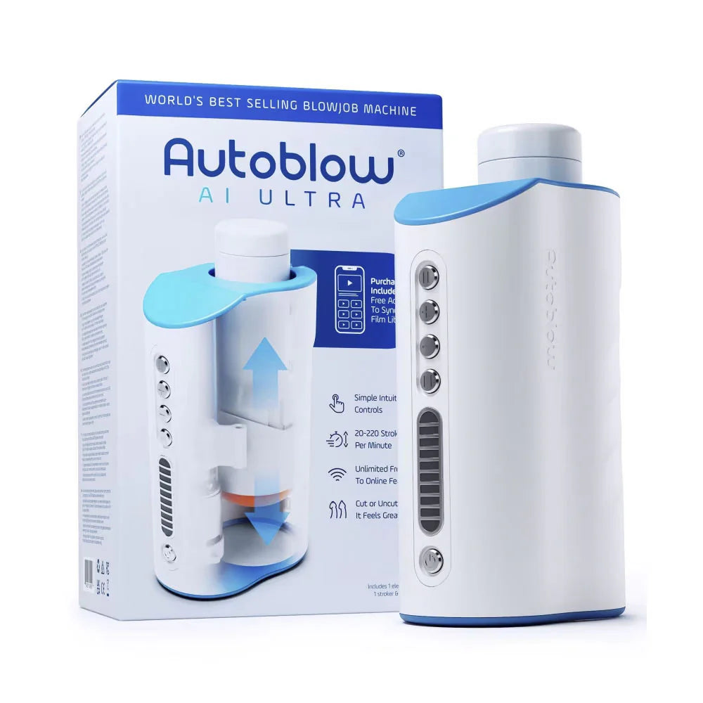 Autoblow AI Ultra, le masturbateur connecté - Sans gaine