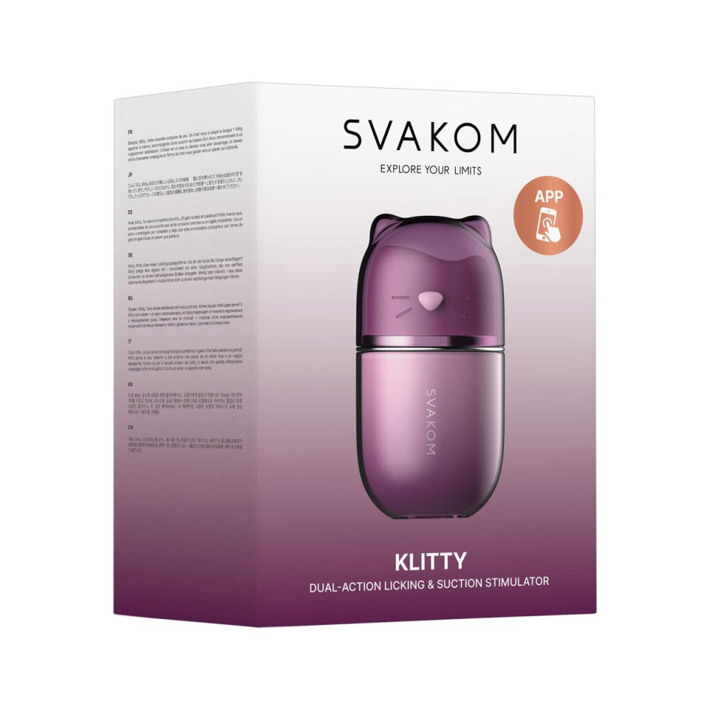 Stimulateur triple action connecté Klitty