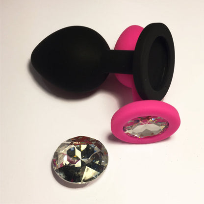 Plug anal en silicone diamant Dreamy toys