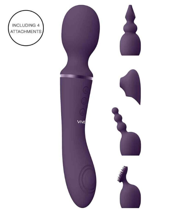 Vibro Wand avec embouts, le Nami - PASS