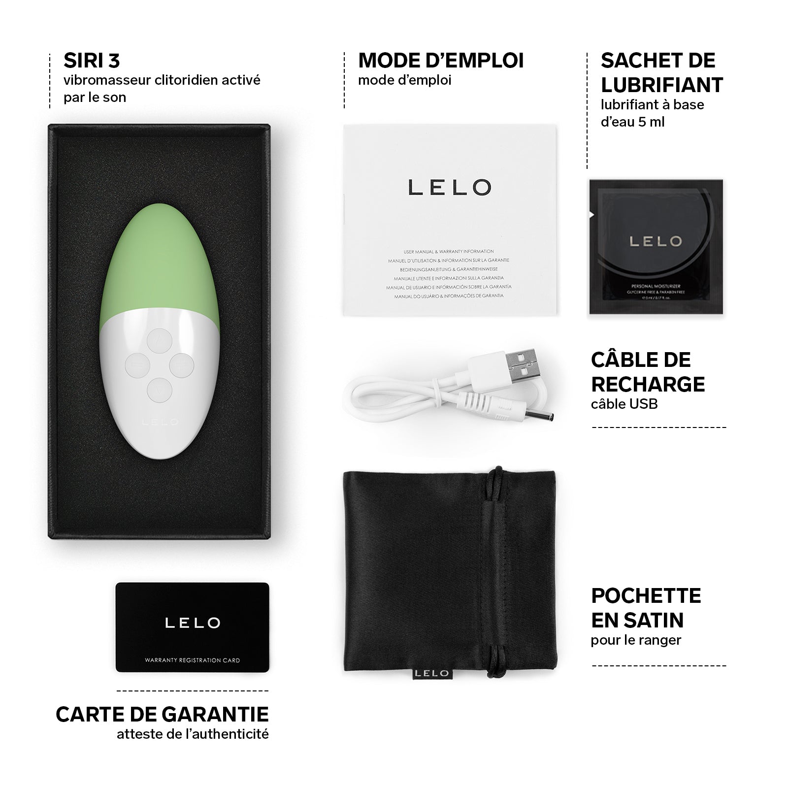 SIRI 3 Stimulateur clitoridien de Lelo
