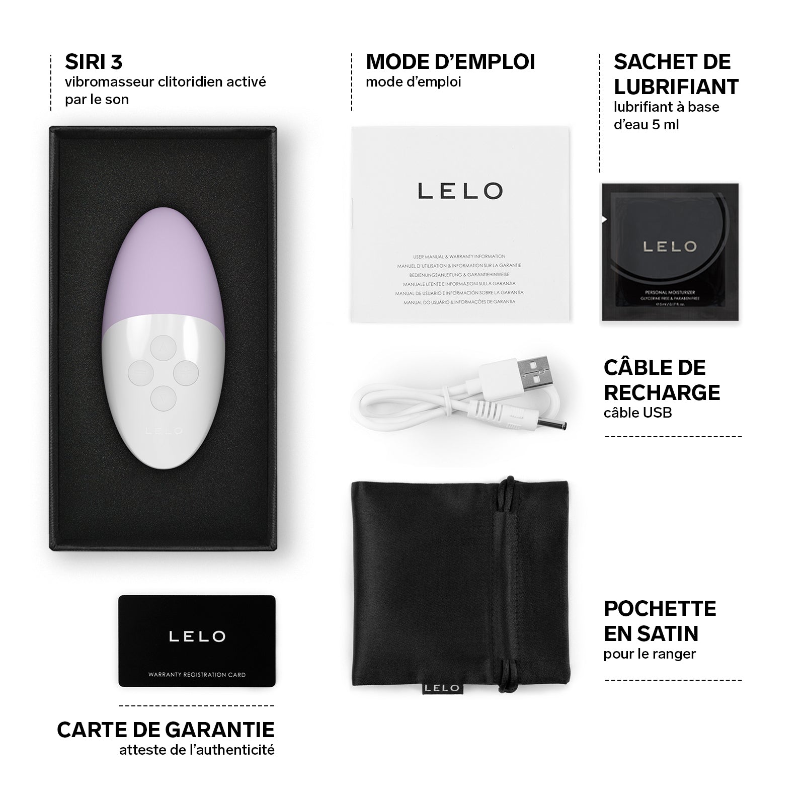 SIRI 3 Stimulateur clitoridien de Lelo