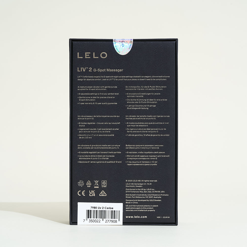 Vibromasseur Liv 2 de Lelo