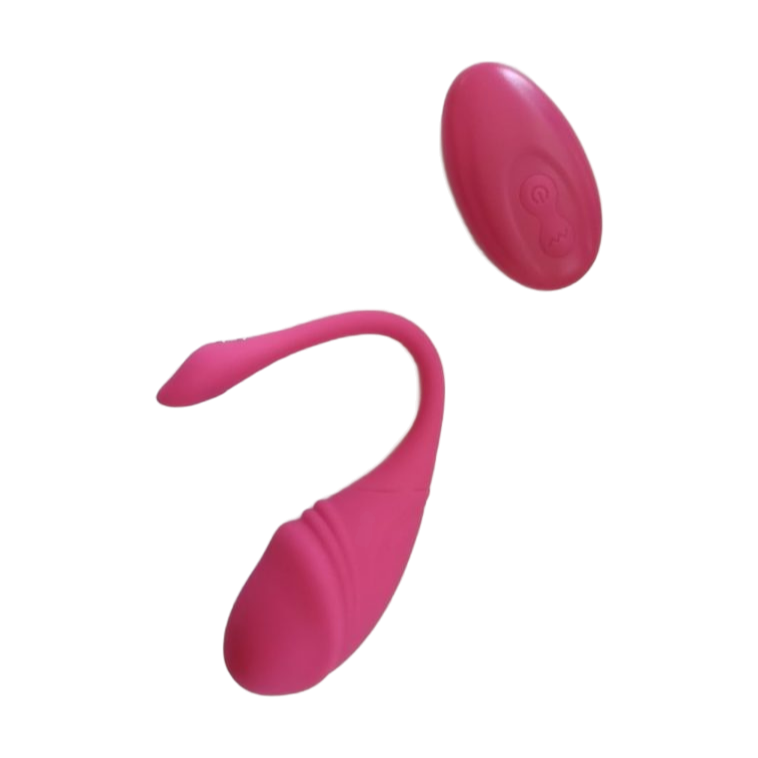 Oeuf vibrant télécommandé en silicone