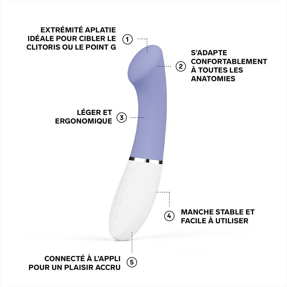 Vibro point G connecté Gigi 3 de Lelo
