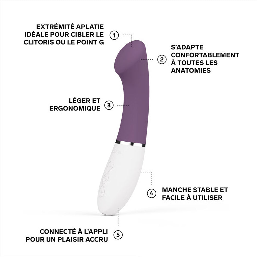 Vibro point G connecté Gigi 3 de Lelo