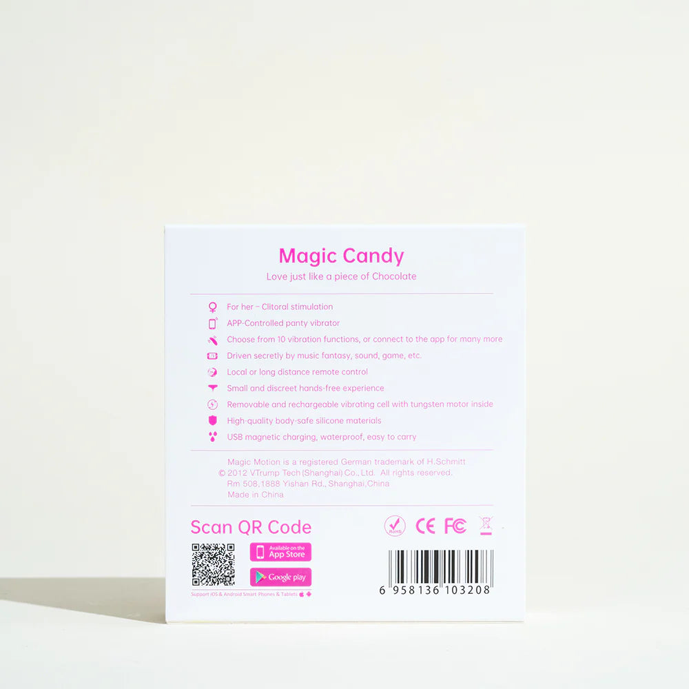 Candy, le vibrateur de culotte de Magic Motion