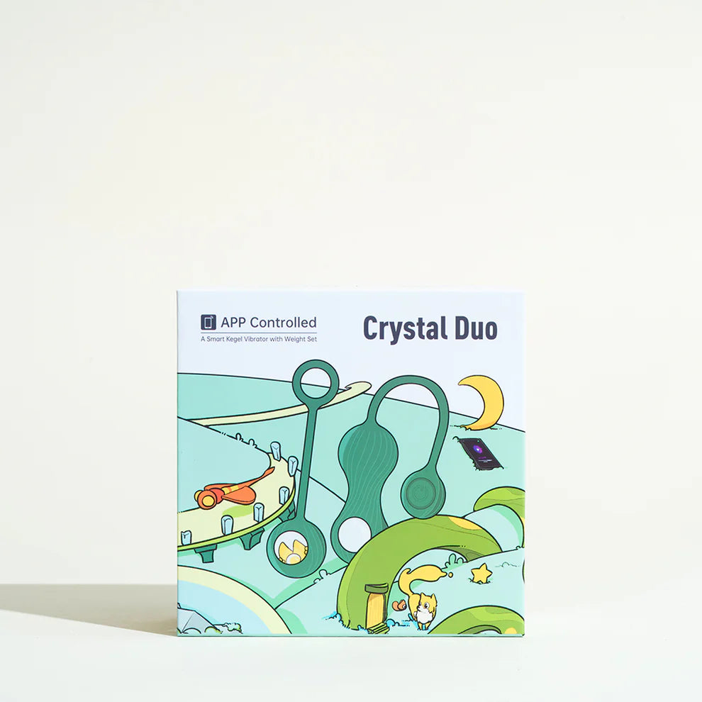 Kit balles de Kegel Crystal Duo