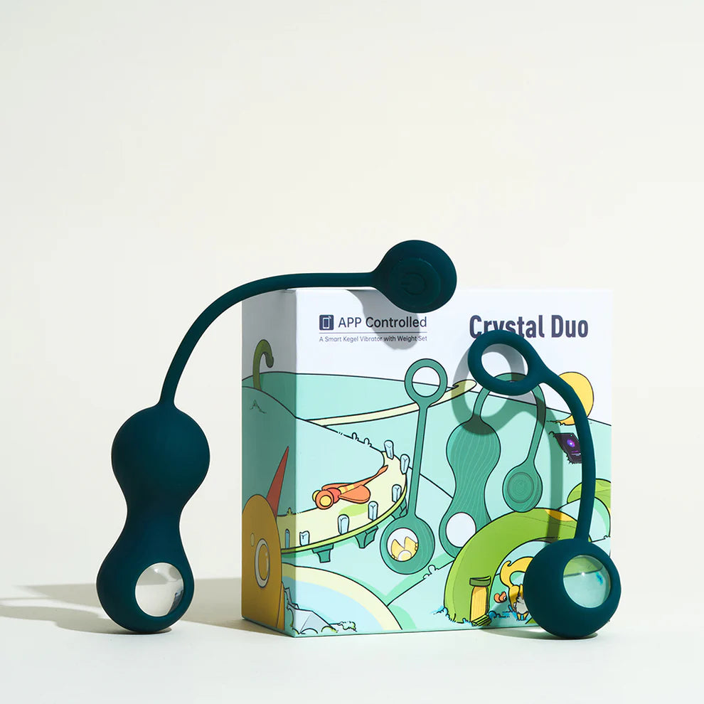 Kit balles de Kegel Crystal Duo
