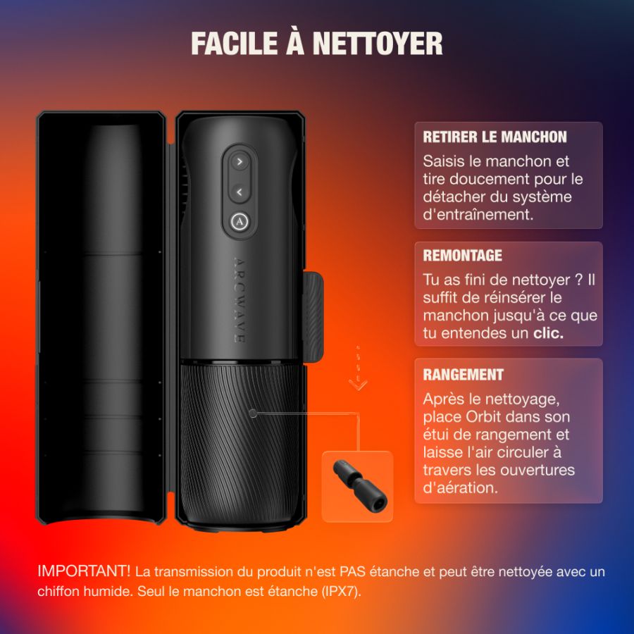 Masturbateur rotatif Arcwave Orbit