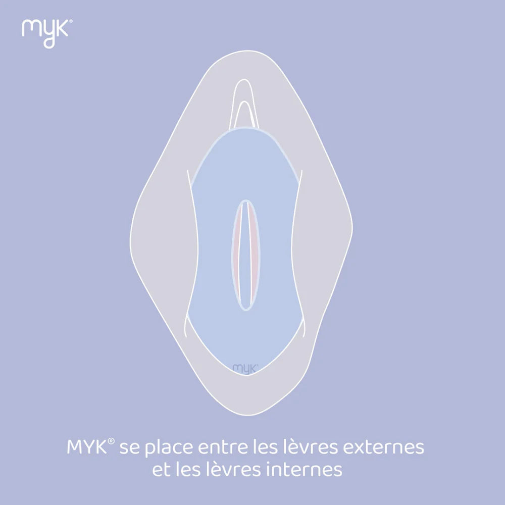 MYK, vibromasseur de vulve doux