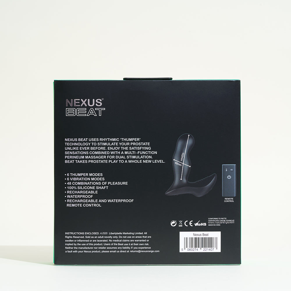Stimulateur prostatique tapotant Beat de Nexus