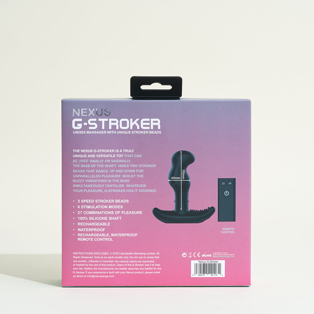 Vibromasseur télécommandé G-Stroker de Nexus