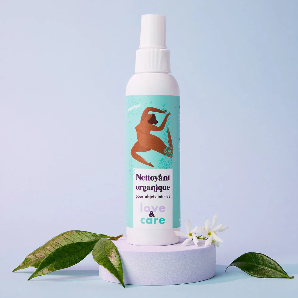 Nettoyant organique pour jouets intimes
