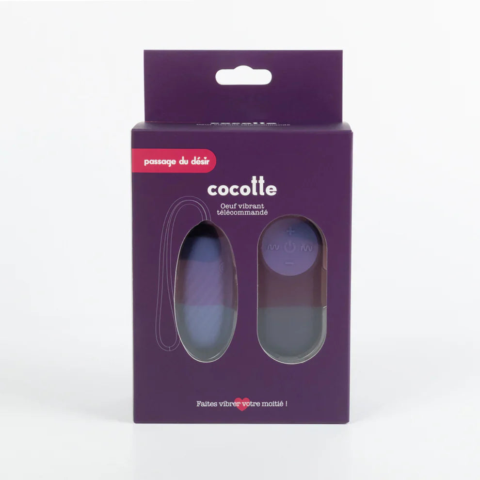 Cocotte, œuf vibrant télécommandé