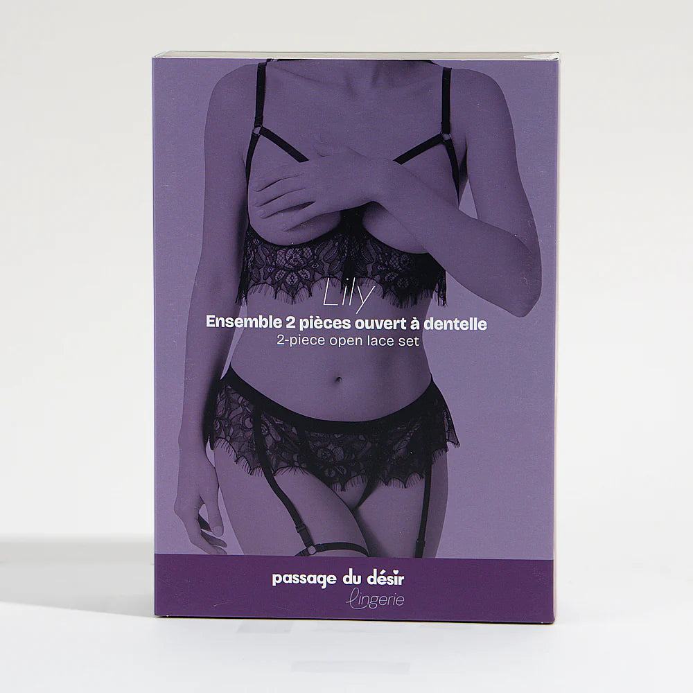 Lily, ensemble 2 pièces en dentelle