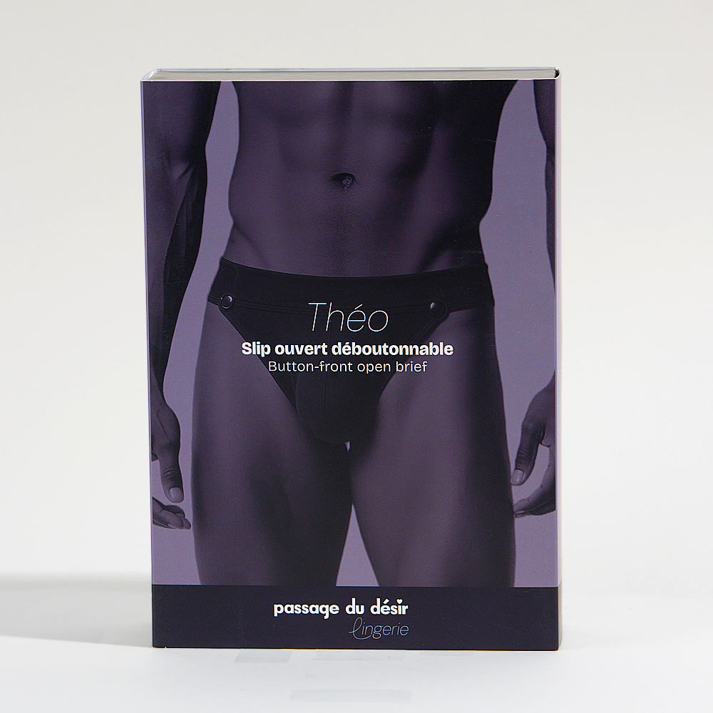 Slip Théo déboutonnable, la lingerie de Passage du Désir