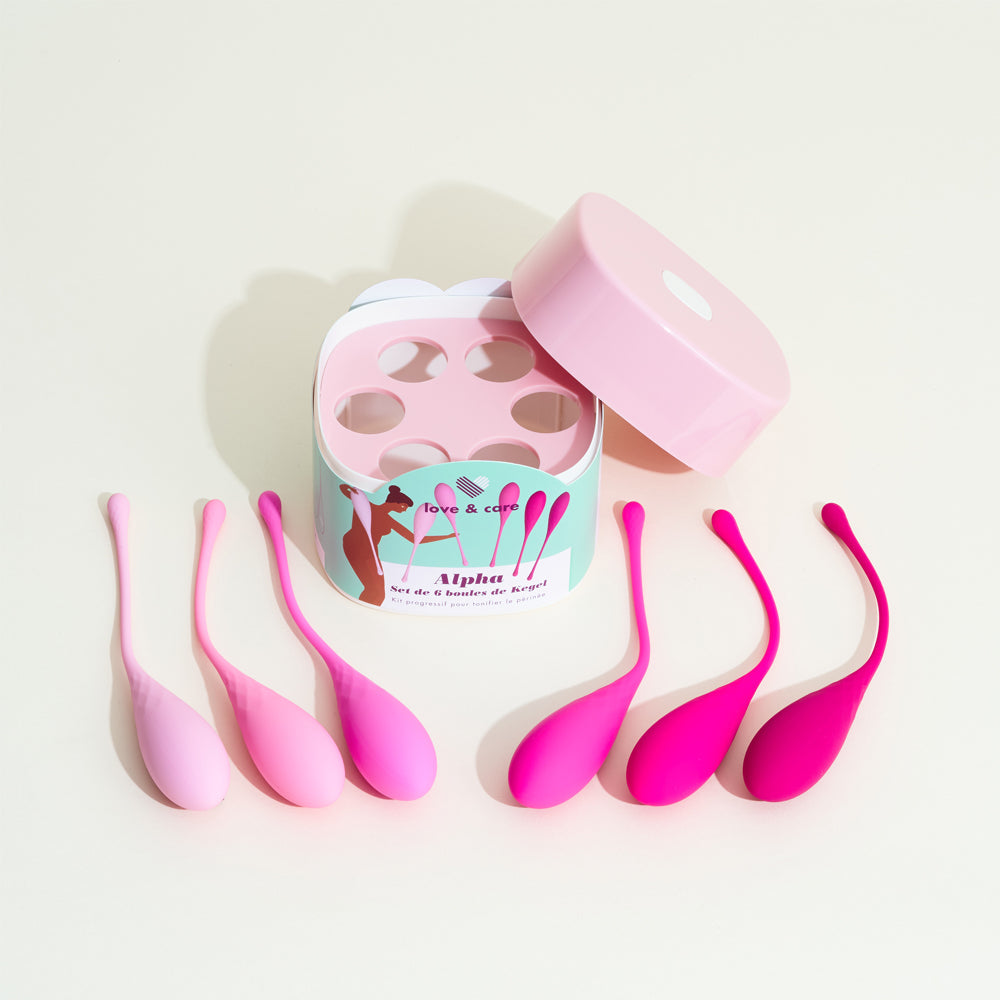 Set de 6 boules de Kegel Alpha Love&Care