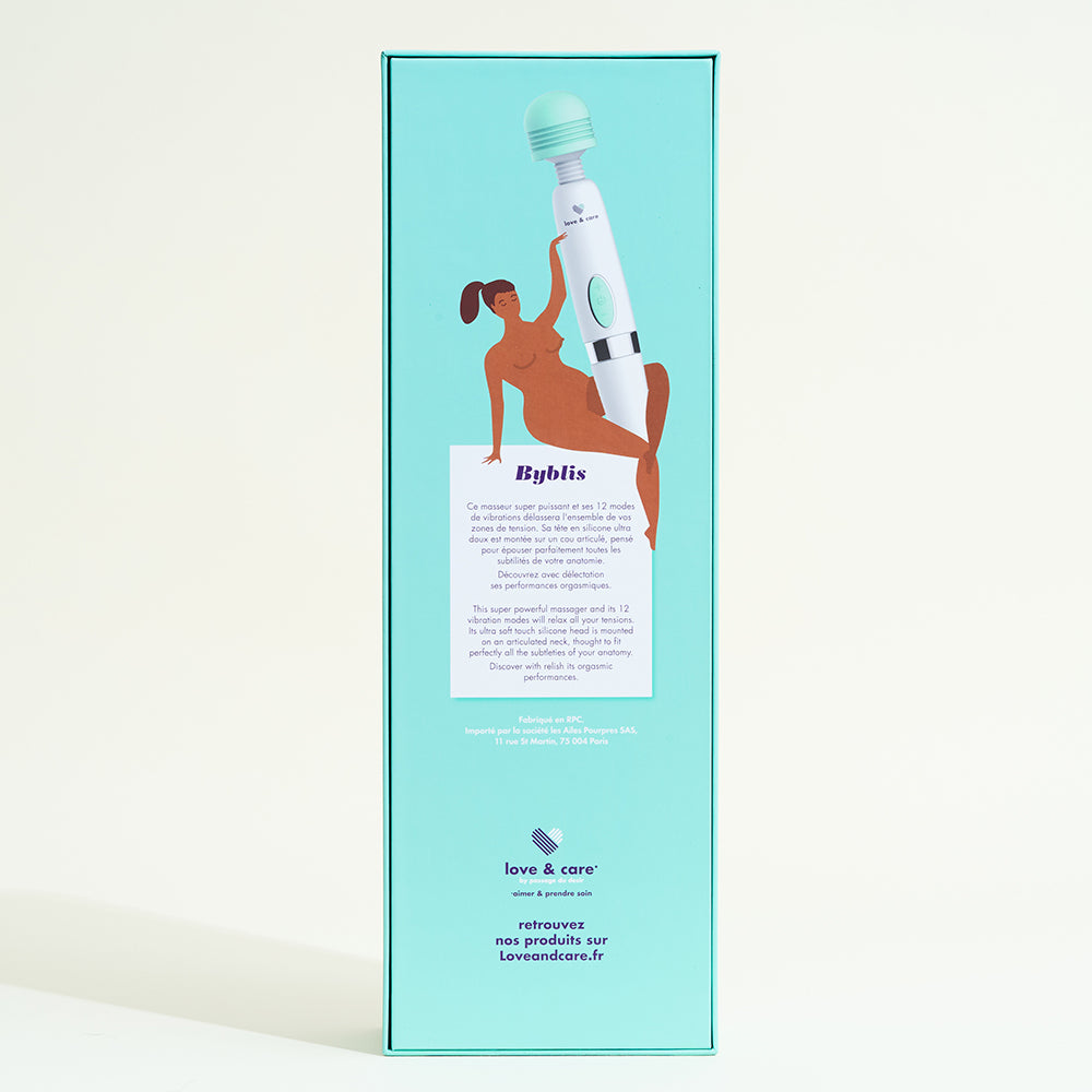 Masseur wand super-puissant Byblis Love&Care