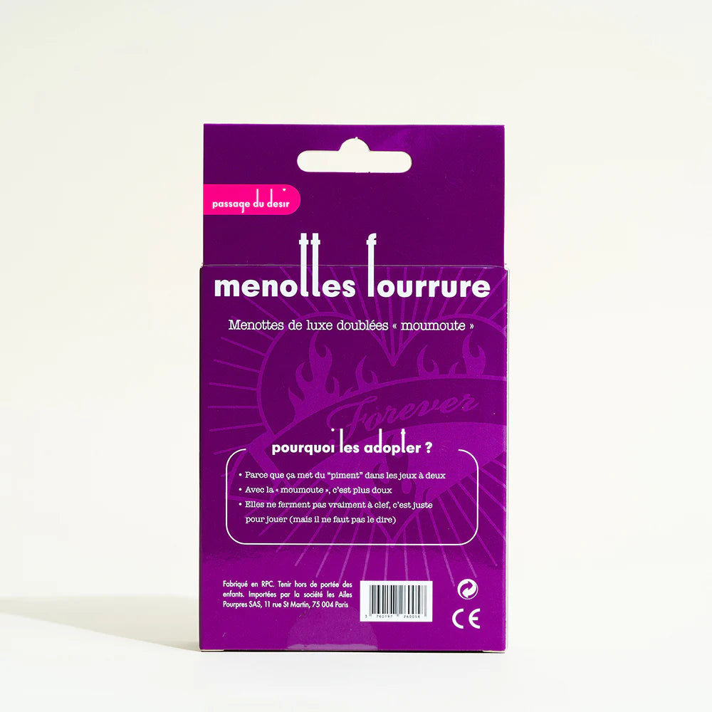 Menottes en fourrure de Passage du désir