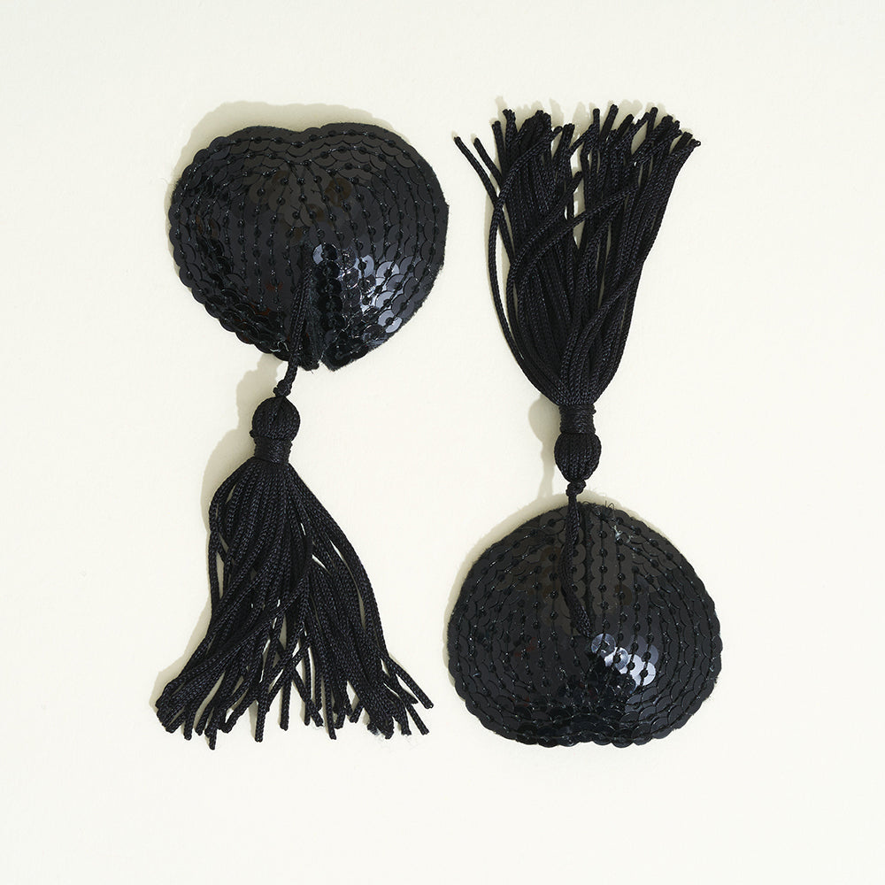 Dyta nippies coeur à sequins