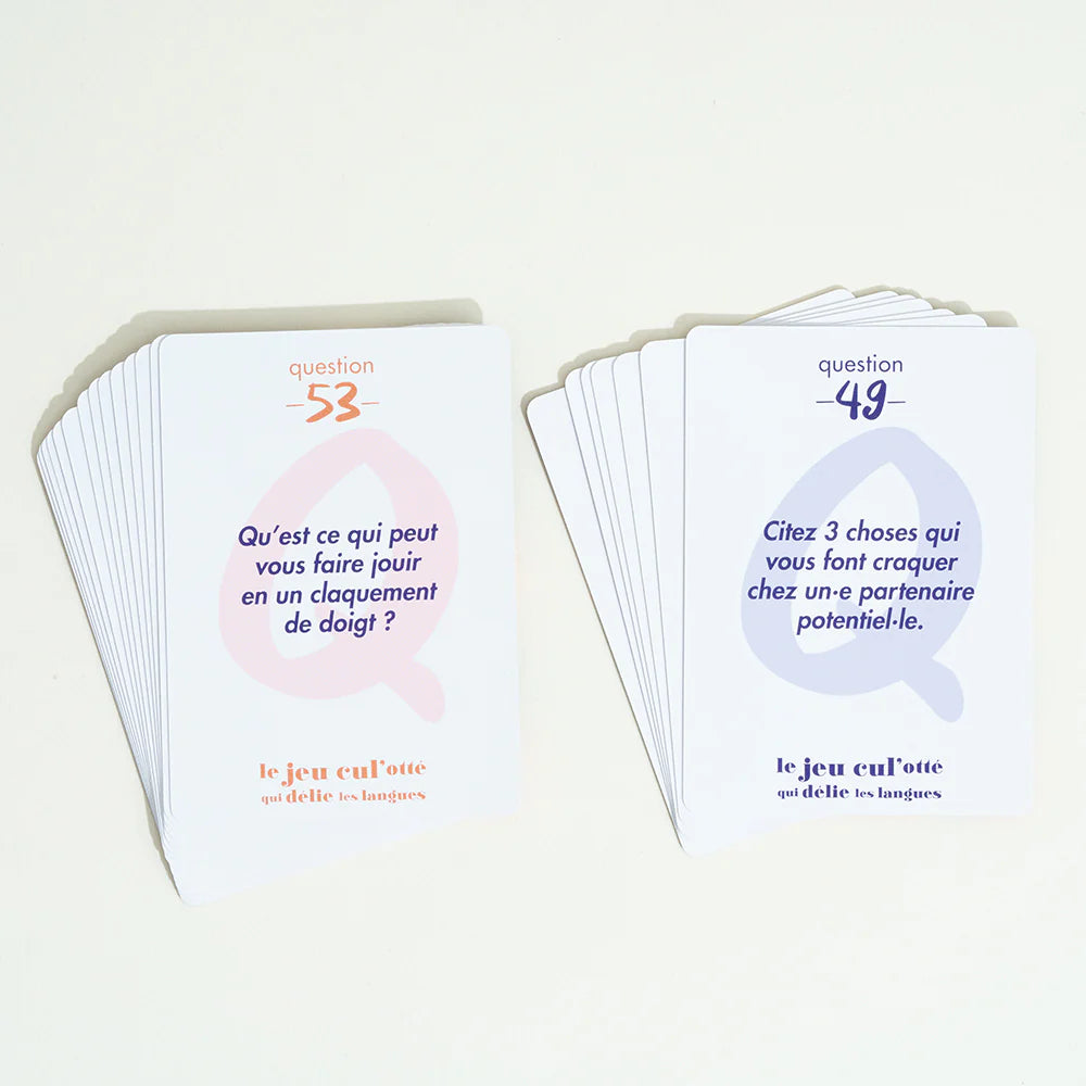 Parlons Q, le jeu cul'otté