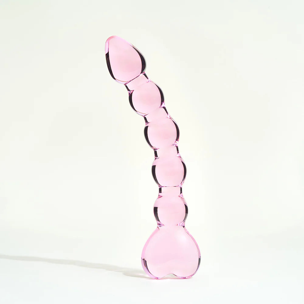 Pink paradise, le dildo en verre spécial point G