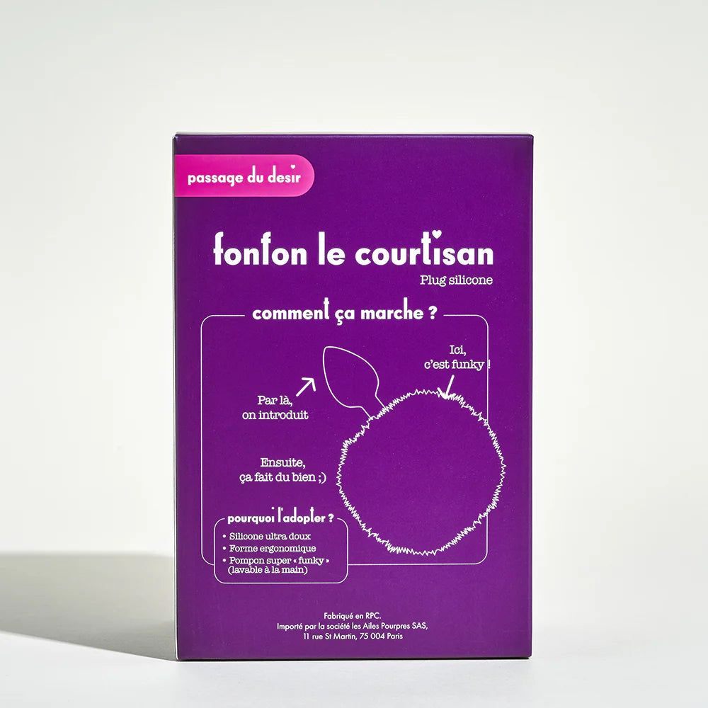 Fonfon le courtisan, plug à pompom