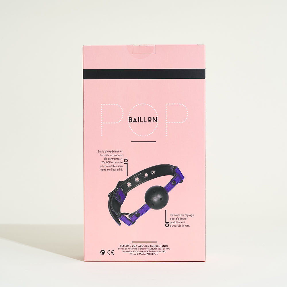 Bâillon boule Pop