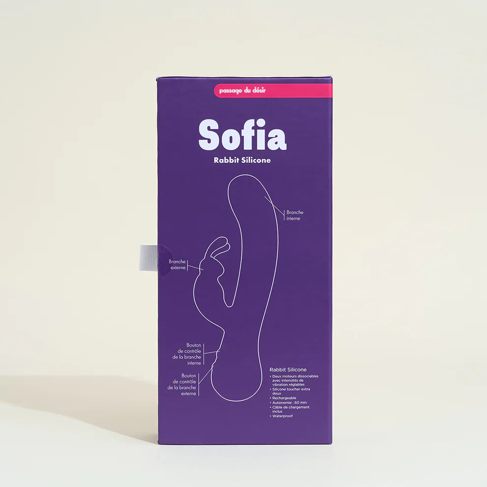 Sofia, le rabbit en silicone doux