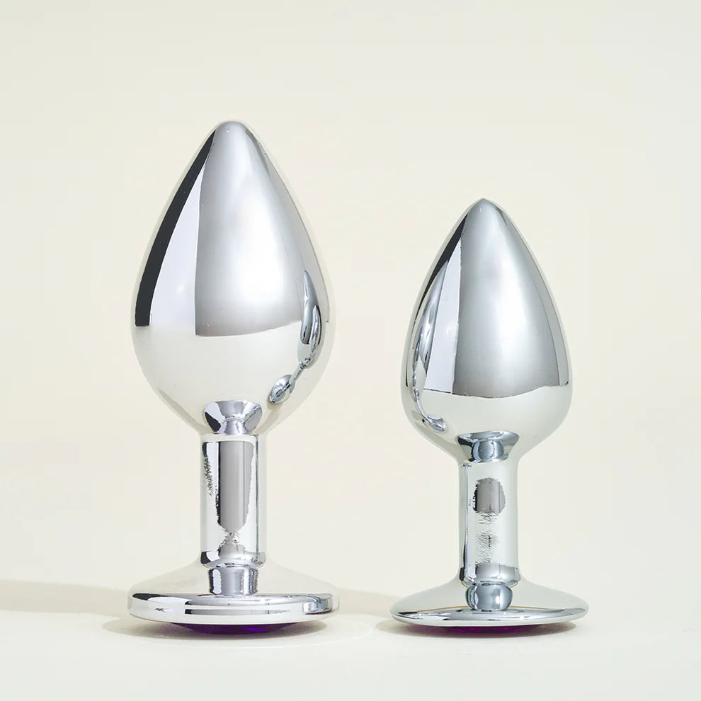 Plug Métal Cristal Violet - Le Steel Numéro 17