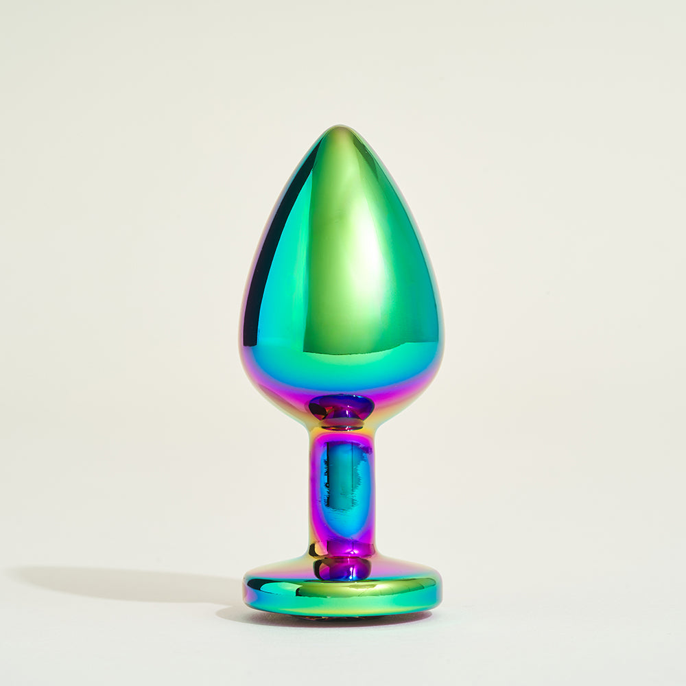 Plug métal bijou rainbow Steel